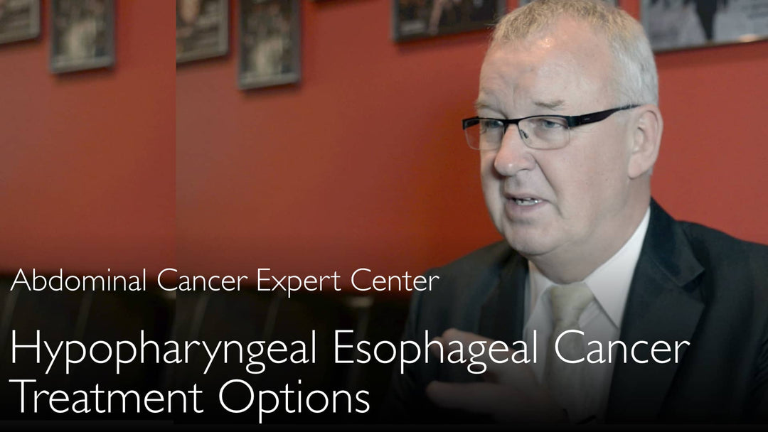 Behandling af hypofarynxcancer 
 Behandlingsmuligheder for spiserørskræft.