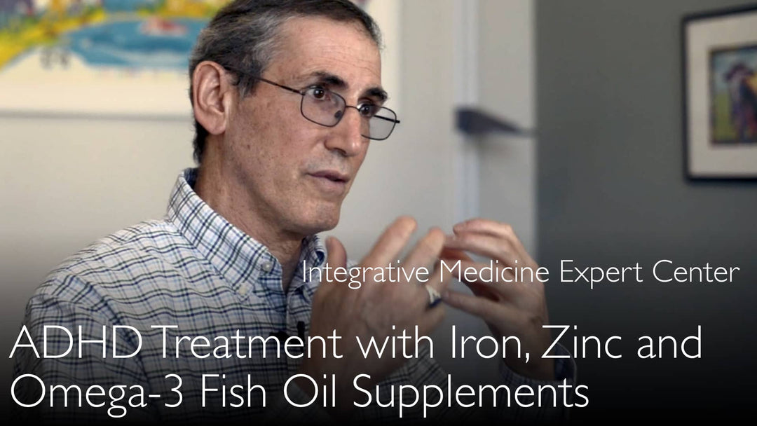 Attention Deficit Disorder  og omega-3 fiskeolietilskud.  ADHD  og jernsupplementer.  ADD  og zink. 8
