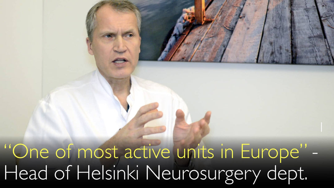 Vi er en af Europas mest aktive neurokirurgiske klinikker for hjerne og rygmarv.