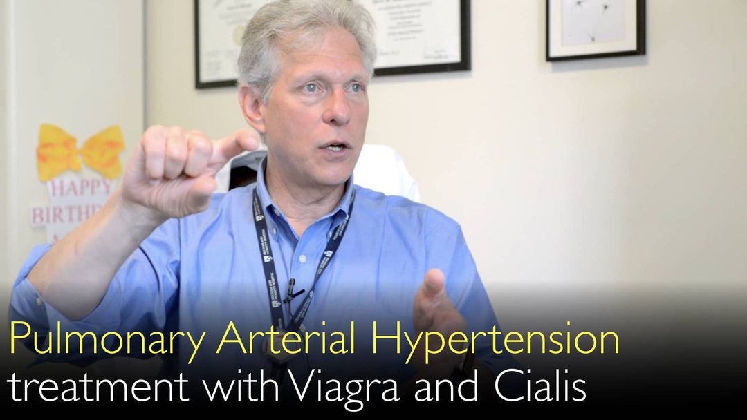 Behandling af pulmonal arteriel hypertension med Viagra og Cialis 
 Lægemidler som sildenafil, tadalafil og riociguat anvendes til behandling af pulmonal arteriel hypertension.