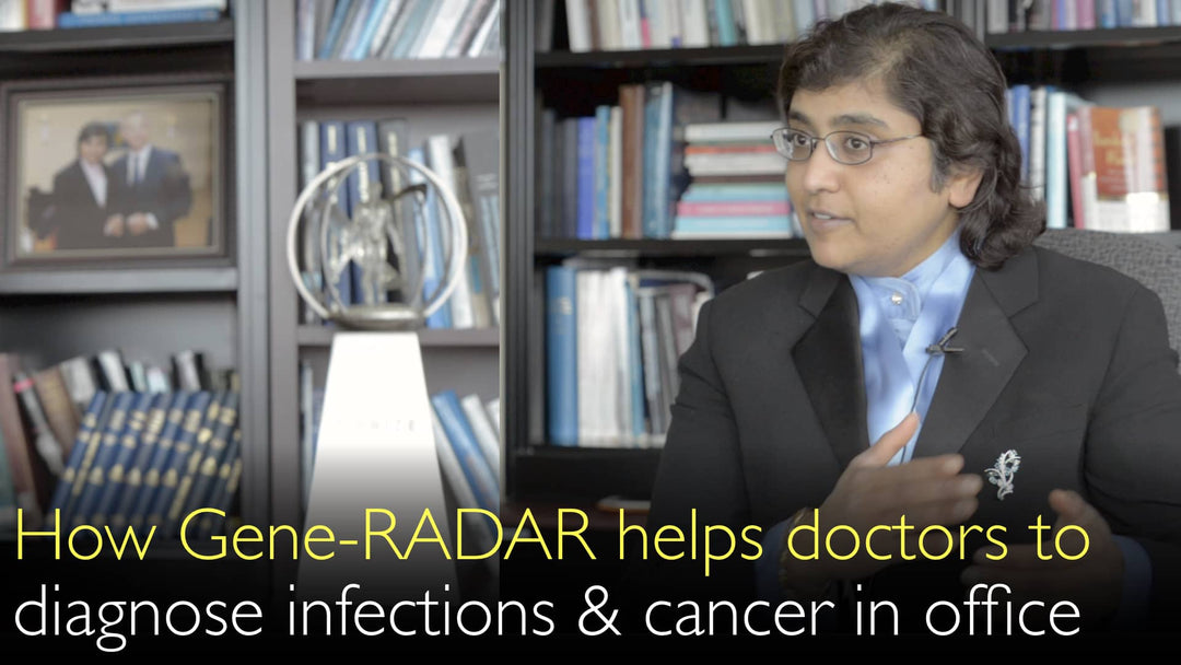Hvordan hjælper Gene-RADAR med at diagnosticere infektioner og kræft?
Gene-RADAR er en avanceret diagnostisk platform, der bruger nanoteknologi og molekylær genkendelse til