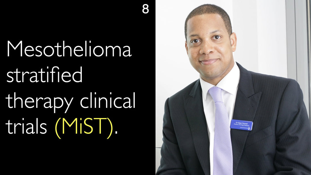 Mesothelioma Stratificeret Terapi kliniske forsøg (MiST). 8