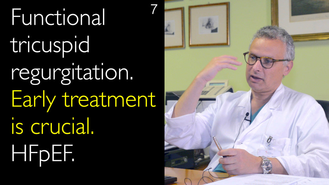 Funktionel trikuspidalinsufficiens. Tidlig behandling er afgørende. Hjerteinsufficiens med bevarelse af ejektionsfraktion (HFpEF). 7