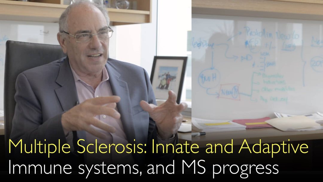 Multipel Sclerose 
 Det medfødte og det adaptive immunsystemet samvirker.