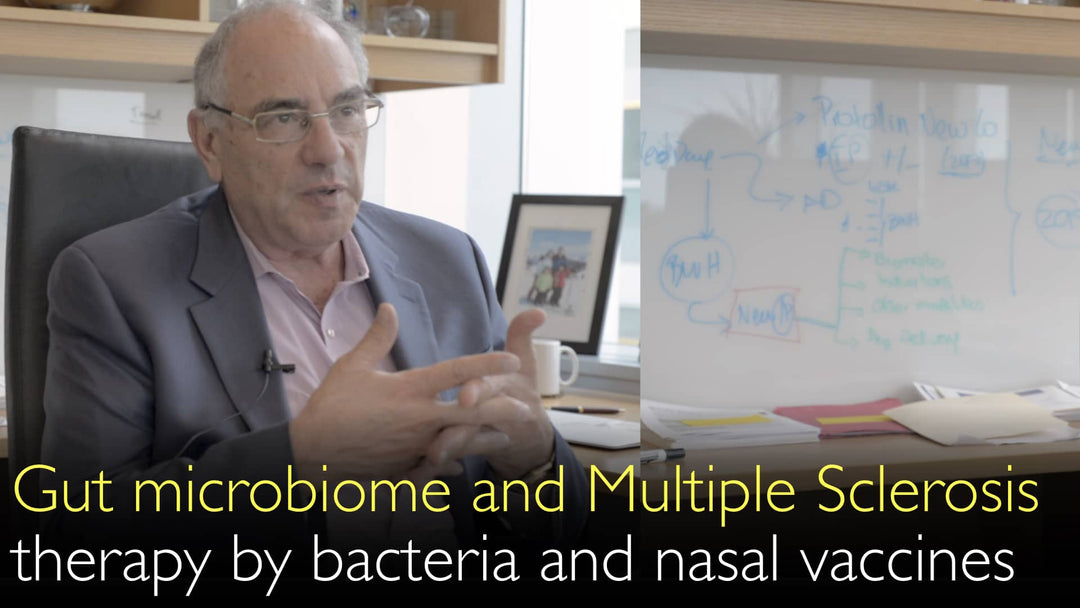 Tarmmikrobiomet og multipel sklerose. Behandling af multipel sklerose med bakterier og næsespray-vacciner. 5