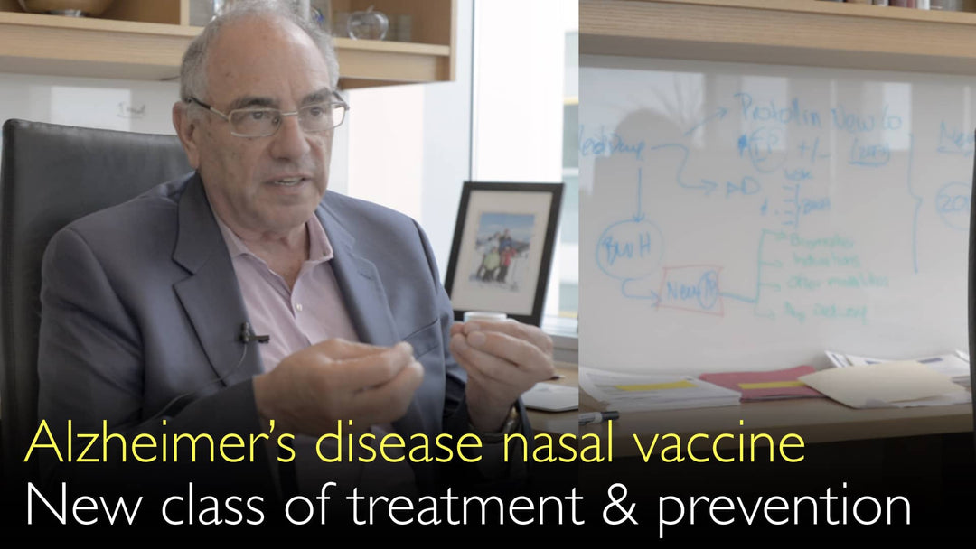 Næsespray-vaccine til forebyggelse af Alzheimers sygdom. Ny behandling i tidlige stadier.