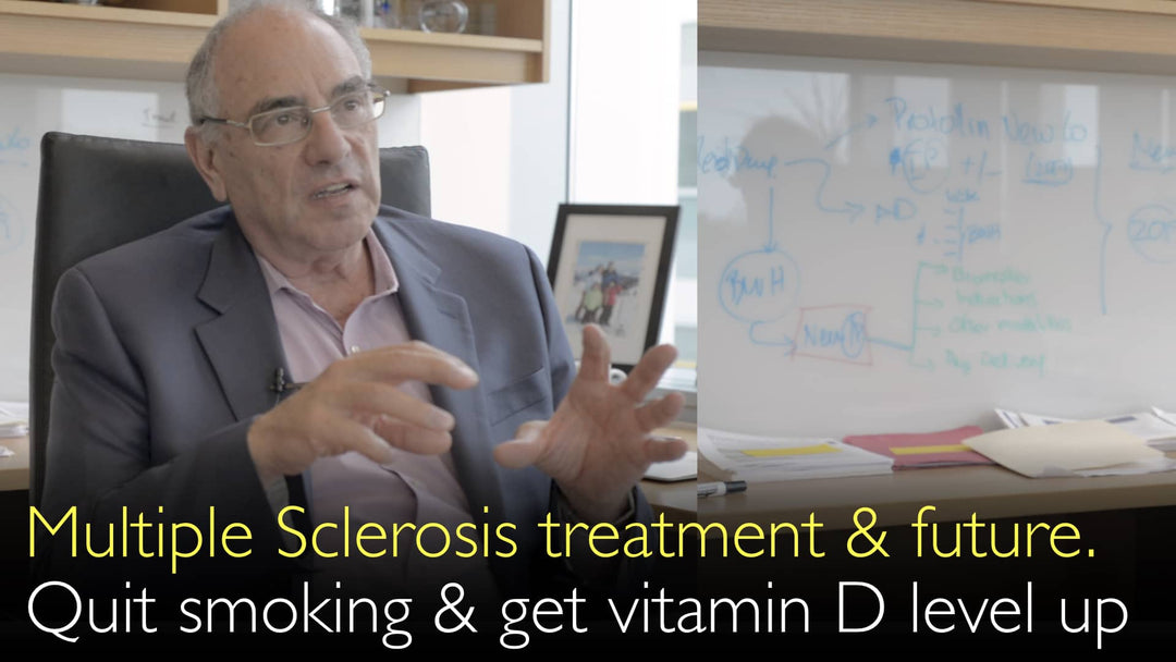 Fremtidig behandling af multipel sclerose: Ophør med rygning og forøg dit D-vitaminniveau. 8
