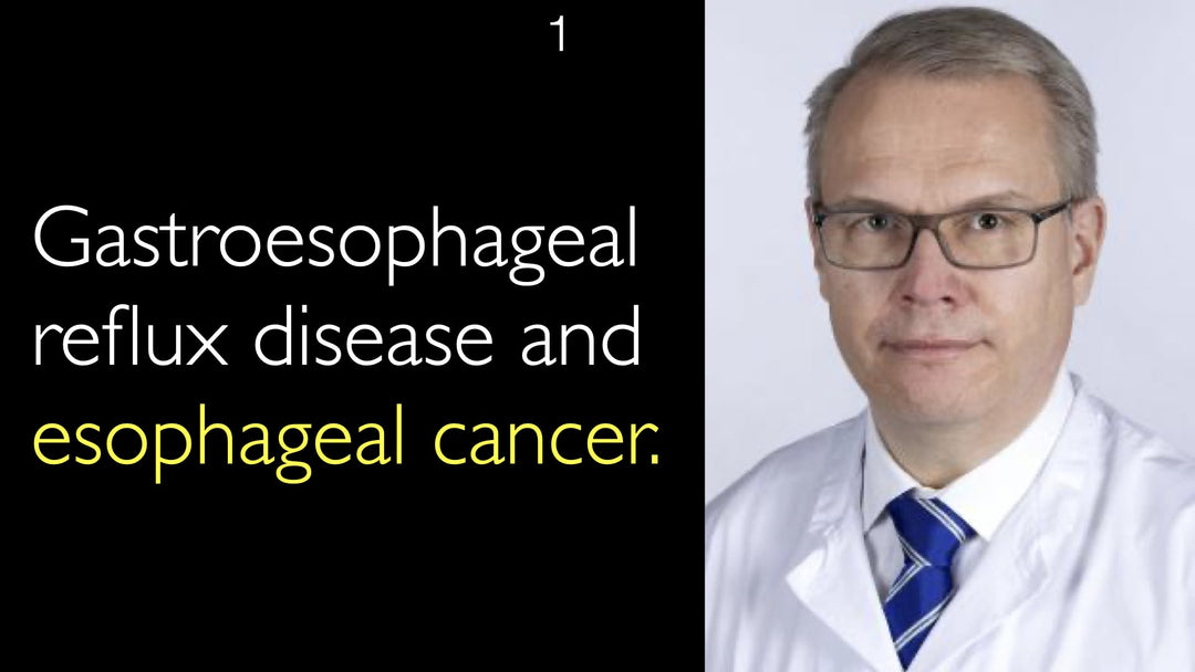 Gastroøsofageal reflukssygdom og spiserørskræft.
