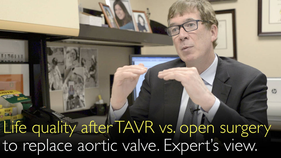 Livskvalitet efter TAVR (transkateter aortaklappeudskiftning) og åben hjertekirurgi. Hjerteklappeudskiftning ved aortastenose hos ældre patienter.