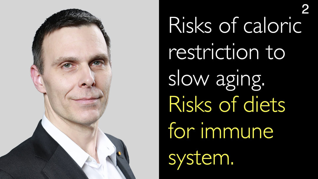 Risici ved kaloriebegrænsning for at bremse aldring. Risici ved diæter for immunsystemet. 2
