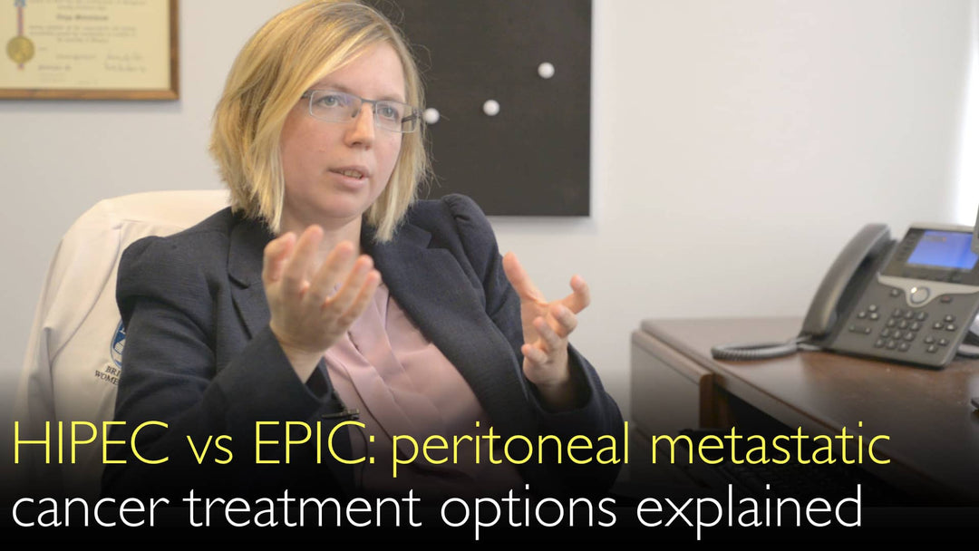 HIPEC vs. EPIC: En sammenligning af behandlingsmetoder til metastatisk peritonealcancer.