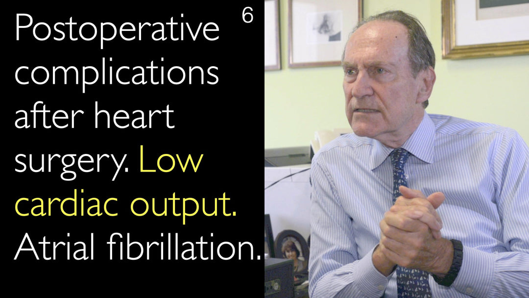 Postoperative komplikationer efter hjertekirurgi. Lavt cardiac output. Atrieflimmer. 6