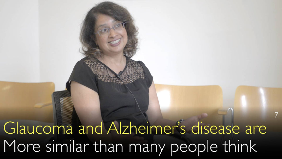 Glaukom og Alzheimers sygdom har fælles træk. Begge tilhører kategorien af neurodegenerative sygdomme.