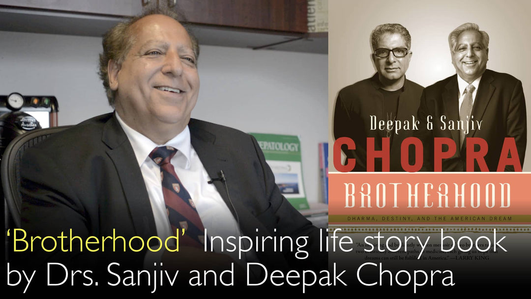 Broderkab. En inspirerende livshistorie skrevet af Dr. Sanjiv Chopra og Dr. Deepak Chopra. 9