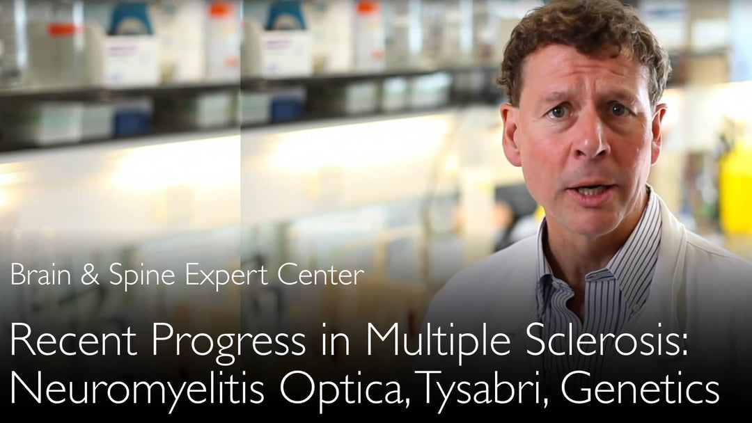 Behandling af multipel sclerose. Neuromyelitis optica. Tysabri. Præcisionsmedicin. Del 2 af 3. 8