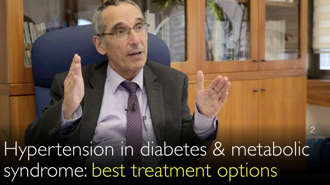 Hypertension ved diabetes og metabolt syndrom 
 Hypertension er en hyppig ledsagende tilstand hos patienter med diabetes og metabolt syndrom
