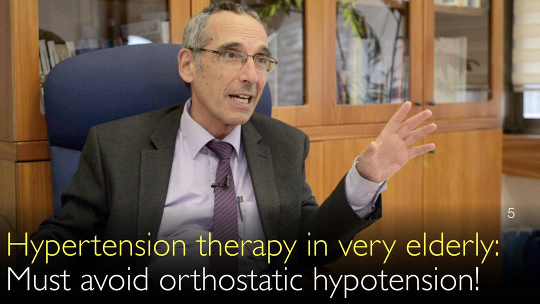 Behandling af hypertension hos meget ældre: Undgå orthostatisk hypotension! 5