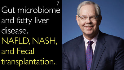 Mikrobiomet i tarmen og fedtleversygdom. Ikke-alkoholisk fedtleversygdom (NAFLD), ikke-alkoholisk steatohepatitis (NASH) og fækal transplantation. 7