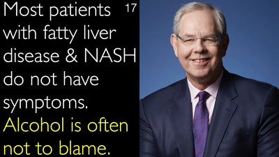 De fleste patienter med fedtleversygdom og ikke-alkoholisk steatohepatitis (NASH) oplever ingen symptomer. Alkohol er som regel ikke årsagen.
