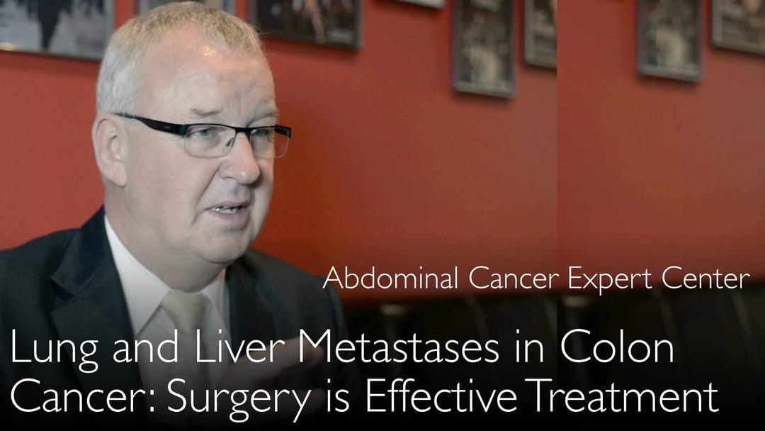 Treatment of lung metastases in colorectal cancer. 6