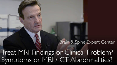 Spine MRI for back pain. Do you treat MRI abnormality or patient’s symptoms? 10
