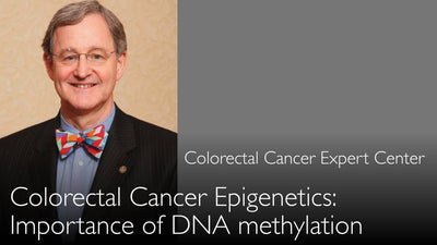 Colorectal cancer prognosis. Epigenetics. DNA methylation importance. 5