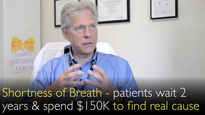 Causes of Shortness of Breath. Patients wait 2 years to find correct diagnosis. Patients spend $150,000 on average. 5