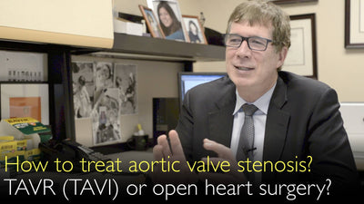 Hvordan behandles aortaklappenstenose? TAVR (transkateter aortaklappeimplantation) eller åben hjertekirurgi?

Behandlingen af aortaklappenstenose afhænger af patientens alder,
