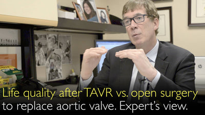 Livskvalitet efter TAVR (transkateter aortaklappeudskiftning) og åben hjertekirurgi. Hjerteklappeudskiftning ved aortastenose hos ældre patienter.