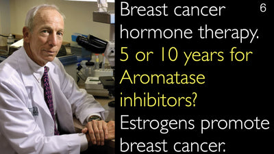 Hormonbehandling ved brystkræft. 5 eller 10 års behandling med aromatasehæmmere? Østrogen stimulerer brystkræftsvulster.
