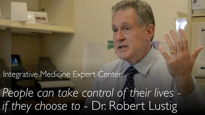 People can take control of their lives, if they choose to. Eminent nutrition expert.