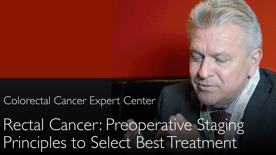 Rectal cancer. Determination of cancer stage before surgery. PET CT, MRI, CT scans. 5